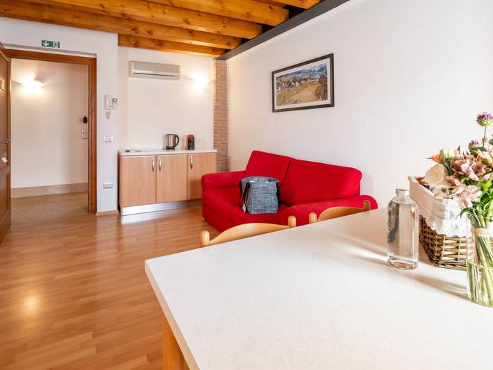 Apartamento de vacaciones para 3 personas, con jardín y sauna - 1