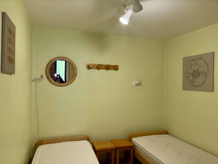 Lodge for 4 people, with balcony in 