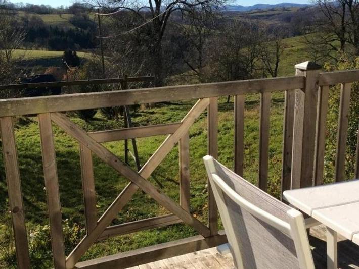Location de vacances pour 3 personnes, avec Terrasse et Jardin à Condat - 4