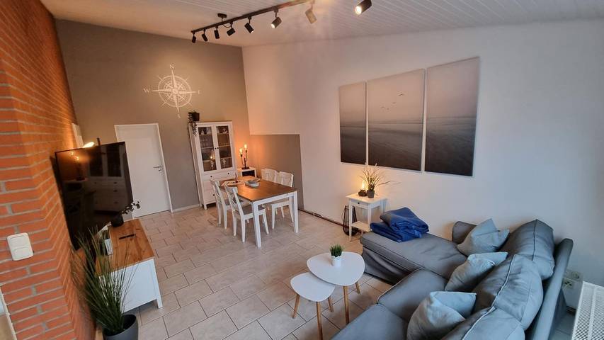 Ferienhaus für 4 Personen, mit Terrasse und Garten sowie Sauna in Bensersiel, Esens