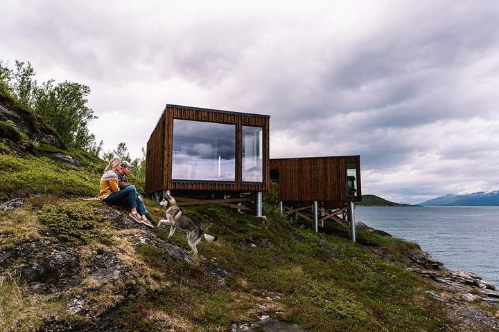 Ferienhaus für 2 Personen, mit Ausblick in Lyngen - 2