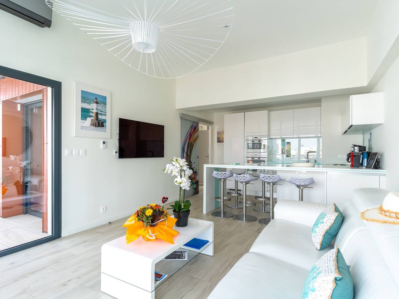 Appartement entier, Appartement climatisé avec parking et balcon à Arcachon in Arcachon, Région d'Arcachon