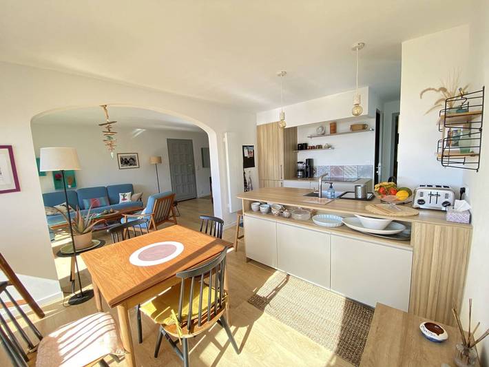 Gîte pour 4 personnes, avec terrasse dans Plage de la Madrague - 3