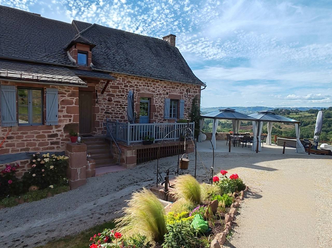 Sans Chichi Gästezimmer Eleganz in Escandolières, Aveyron