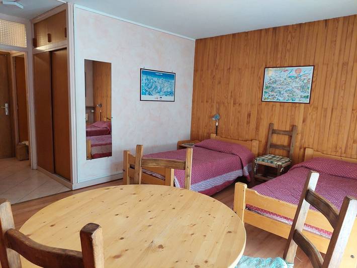 Ganzes Studio, Studio für 2, Dorzentrum, Wifi, Haustiere erlaubt in Brides-les-Bains, Vanoise-Massiv
