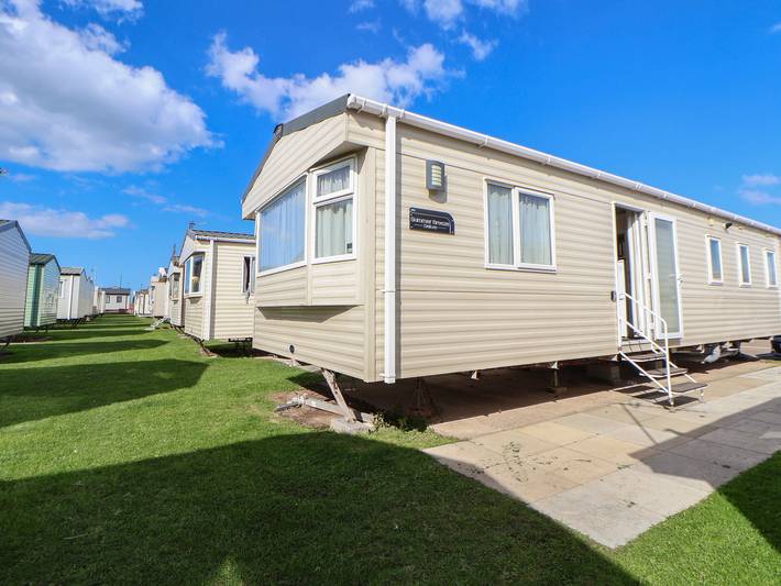 Caravan for 6 people, with garden in Rhyl
