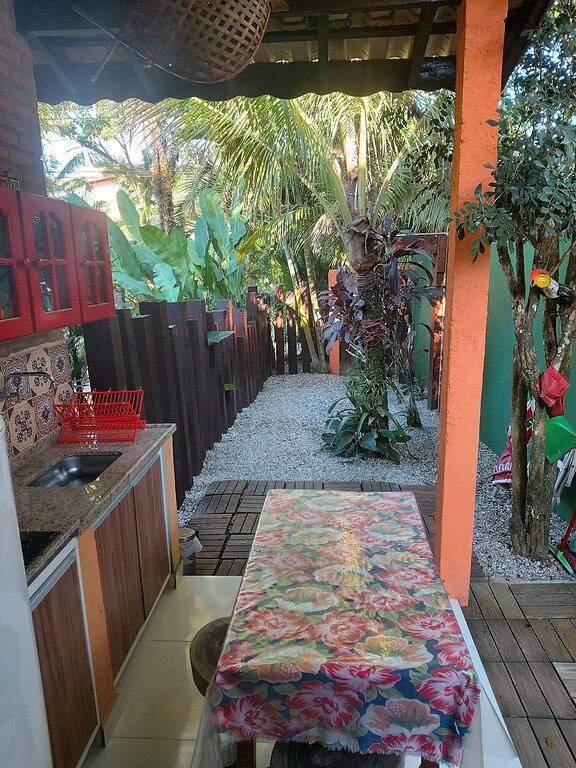 Schönes kleines Zelt nahe dem Strand in der Eigentumswohnung von Itamambuca mit aller Sicherheit in Ubatuba, Região Metropolitana do Vale do Paraíba e Litoral Norte