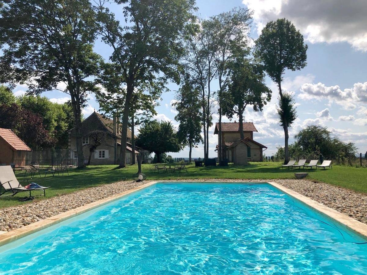 Double Room with Garden View in Bragny-sur-Saône, Région de Chalon-sur-Saône