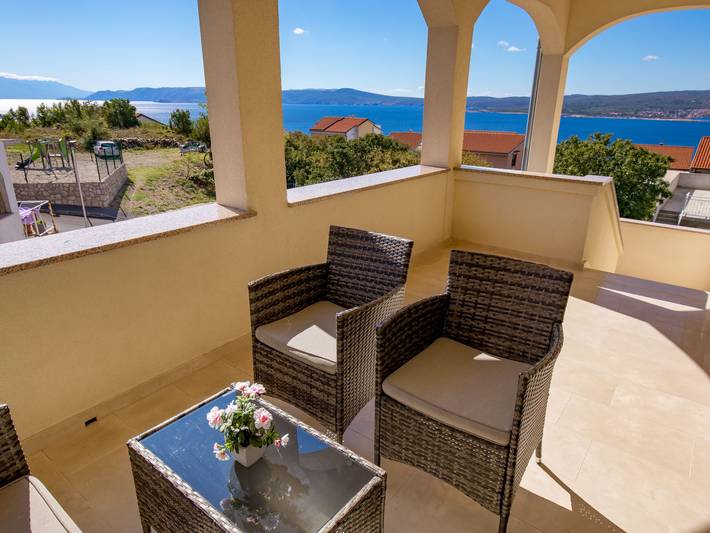 Ferienwohnung für 4 Personen, mit Terrasse, mit Haustier in Crikvenica