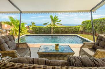 Villa pour 8 personnes, avec piscine ainsi que terrasse et jardin sur l' Île de la Réunion