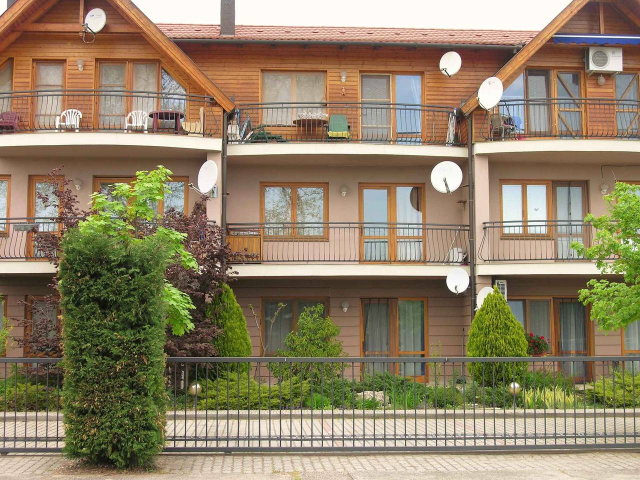 Cały apartament wypoczynkowy, Mieszkanie wakacyjne z pralką i zmywarką  in Balatonlelle, Południowe brzegi Balatonu