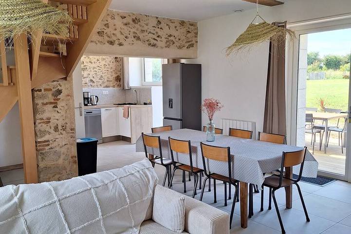 Gîte pour 8 personnes, avec jardin à La Petite-Boissière - 2