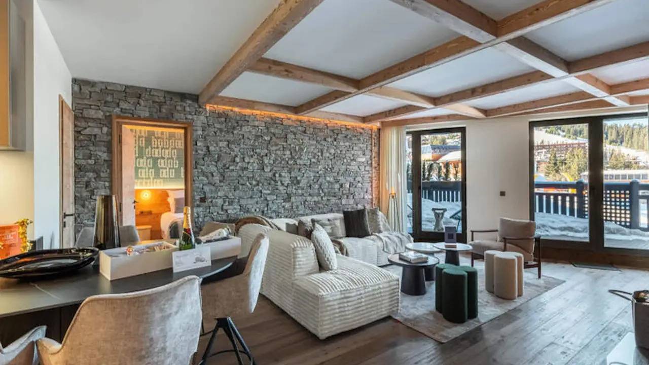 Appartement de vacances entier, Ferienwohnung für 6 Personen (86 m²) in St Bon Tarentaise in Courchevel 1850, Saint-Bon-Tarentaise