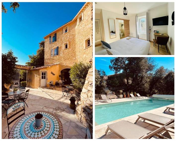 Hôtel, avec Terrasse ainsi que Piscine et Vue