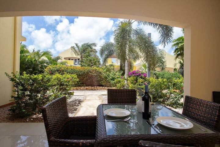 Vakantiewoning voor 2 personen, met zwembad en balkon/terras op Bonaire