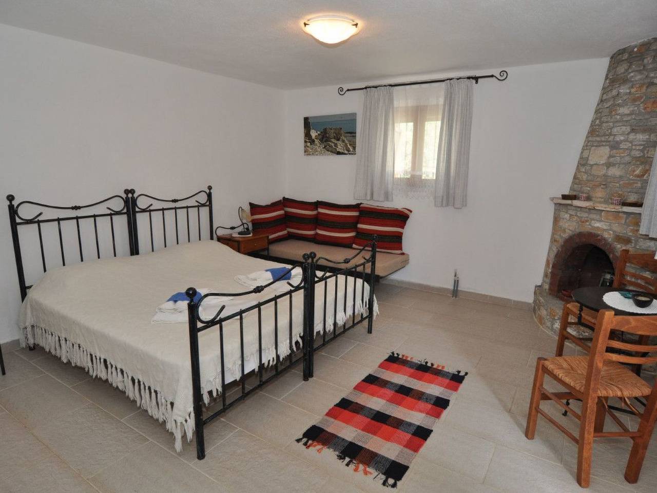 Studio mit Blick auf das Wasser in Limenaria, Thassos