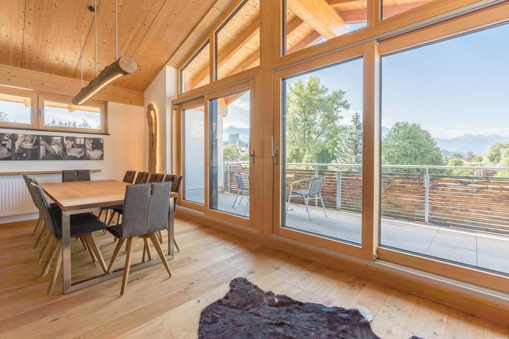 Hütte für 8 Personen, mit Balkon und Terrasse sowie Sauna in Sonthofen