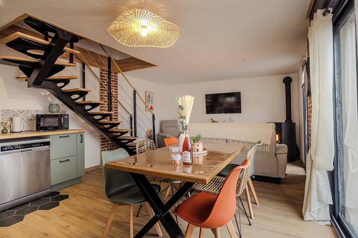 Location de vacances pour 4 personnes, avec jacuzzi à Grand-Laviers