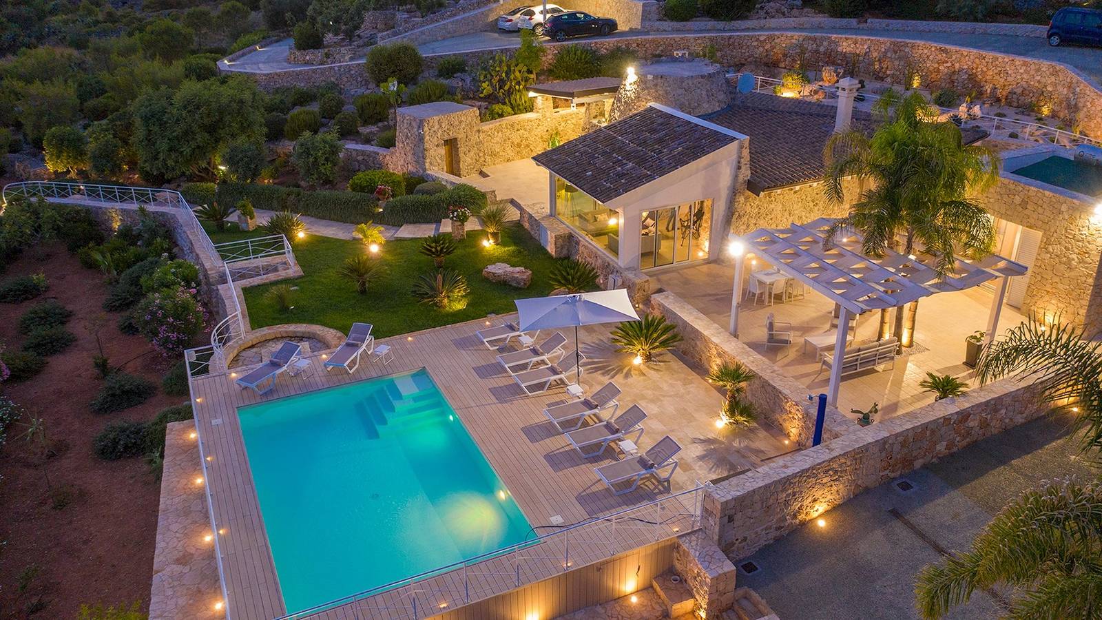 Ferienhaus für 10 Personen mit Garten in Patù, Golf von Tarent