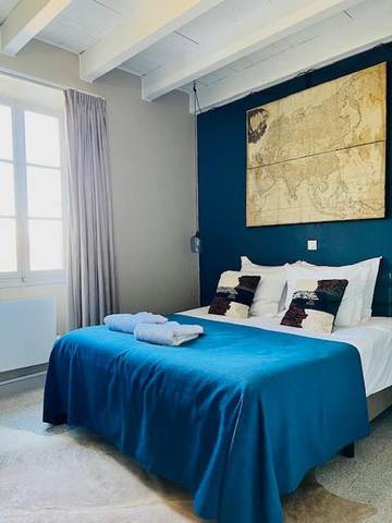 Gîte pour 2 personnes, avec jardin ainsi que piscine et vue à Saint-André-de-Cruzières