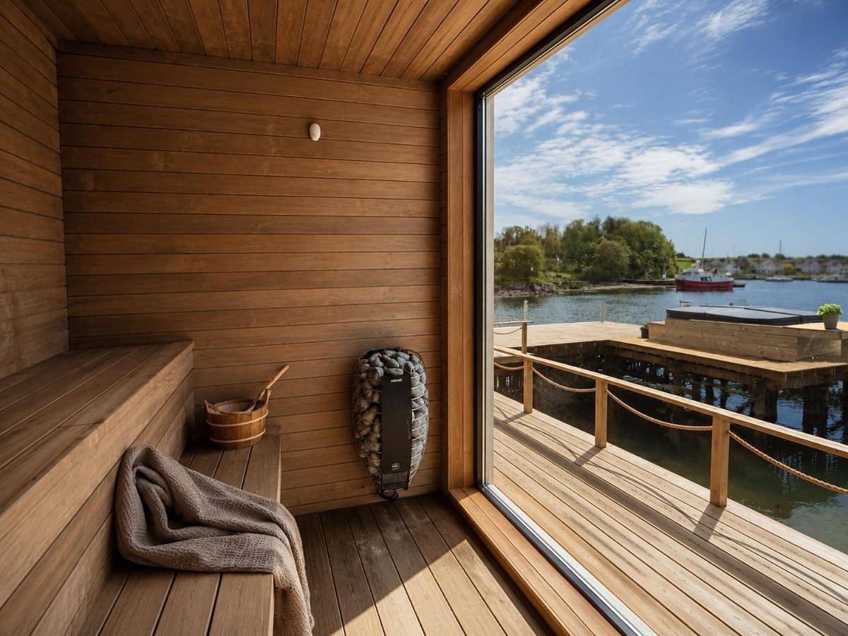 Big Waterfront Cabin - Sauna & Spa - Near Bergen - Sleeps 18 in Askøy