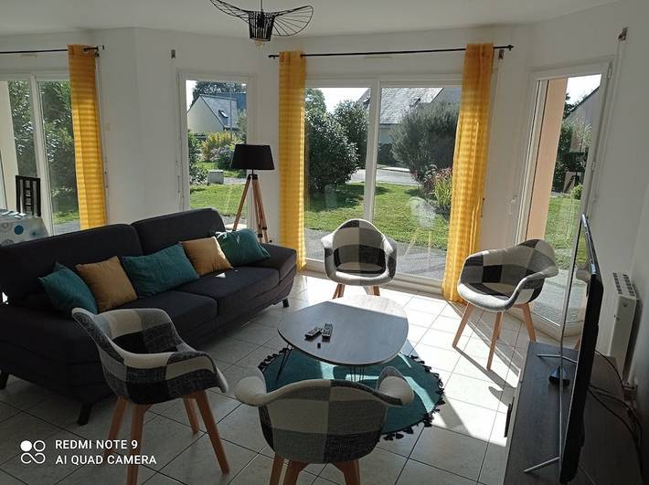 Gîte pour 9 personnes, avec terrasse dans Plage Kerleven - 3