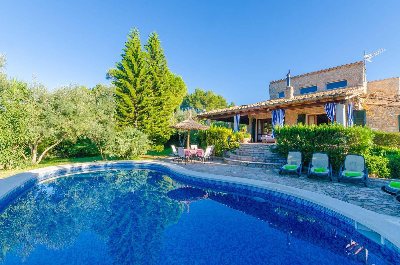 Can Reure (Can Paris) - Villa with private pool in Inca. Free Wifi in Inca, Majorca Center