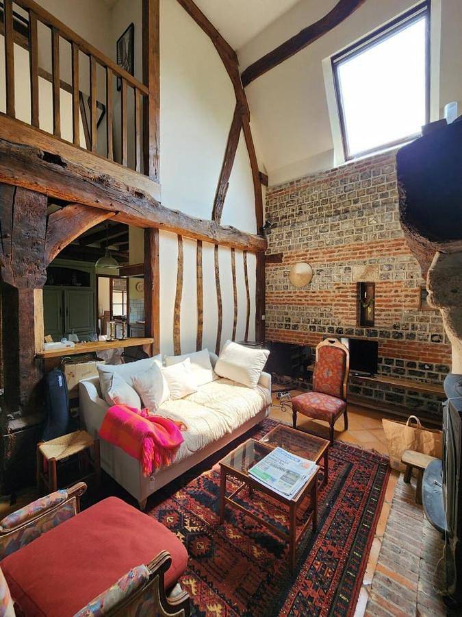 Gîte pour 9 personnes, avec jardin à Ingouville