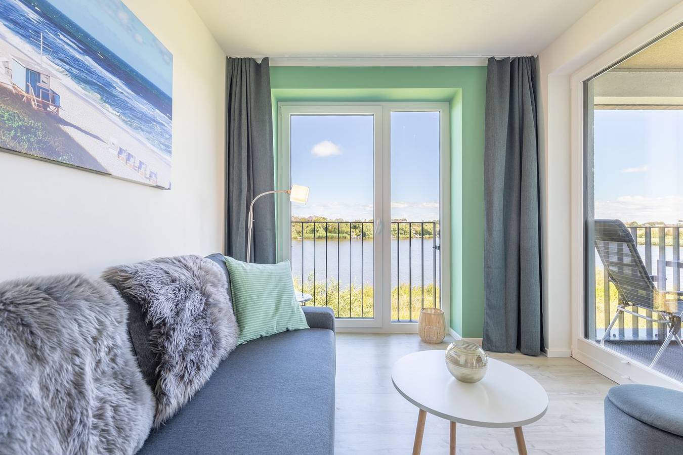 Ganze Wohnung, Ferienwohnung Ankerplatz No. 7 auf Nordstrand für bis zu 3 Personen in Nordstrand (Gemeinde), Nordstrand
