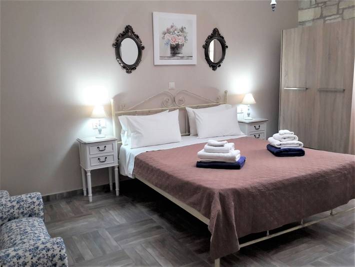 Bungalow für 2 Personen, mit Pool und Garten auf Kreta - 4