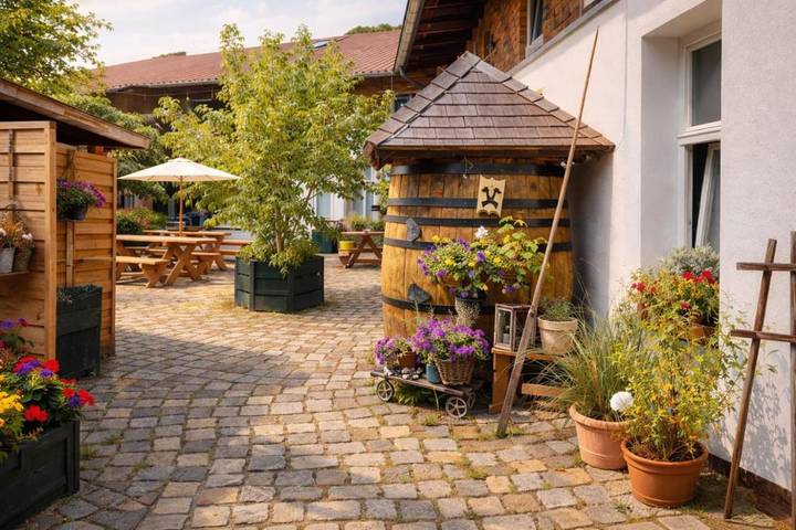 Ferienwohnung für 4 Personen, mit Ausblick in Lübbenau