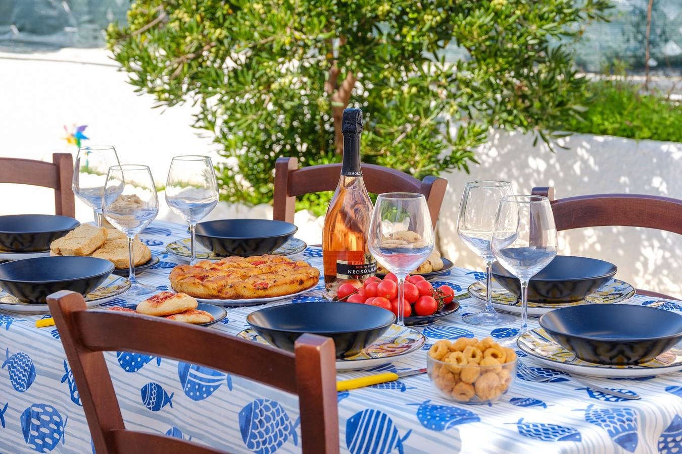 Holiday Accommodation "Villa Grecale" with garden and walking distance to the sea in La Strea, Gulf of Taranto