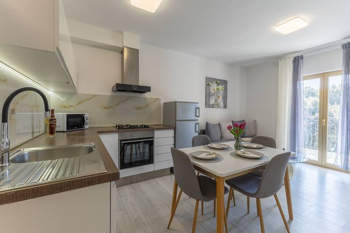 Ferienwohnung für 4 Personen, mit Balkon/Terrasse