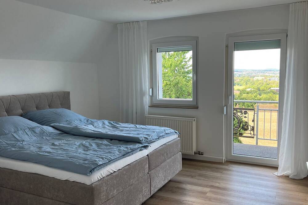 Renoviertes historisches Einfamilienhäuschen mit Panoramablick über Bayreuth in Frankenalb