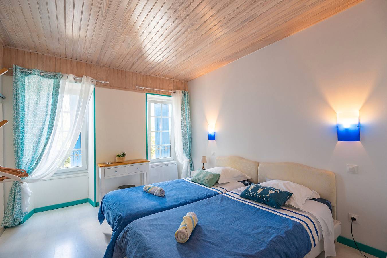 Bed and Breakfast 'Océane' con terraza compartida, jardín privado y Wi-Fi in Marennes, Côte de Beauté