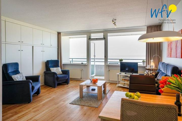 Ferienwohnung für 4 Personen, mit Balkon auf Borkum - 3