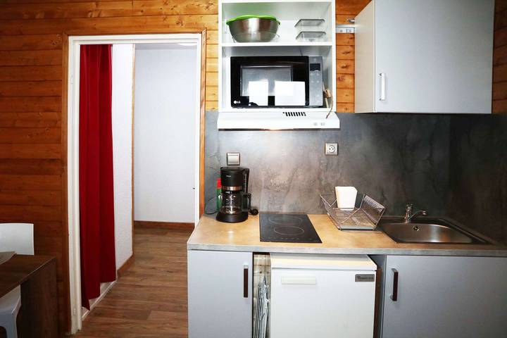Appartement de vacances entier, Studio pour 2 personnes cœur de station des Orres 1650 in Les Orres, Parc national des Écrins