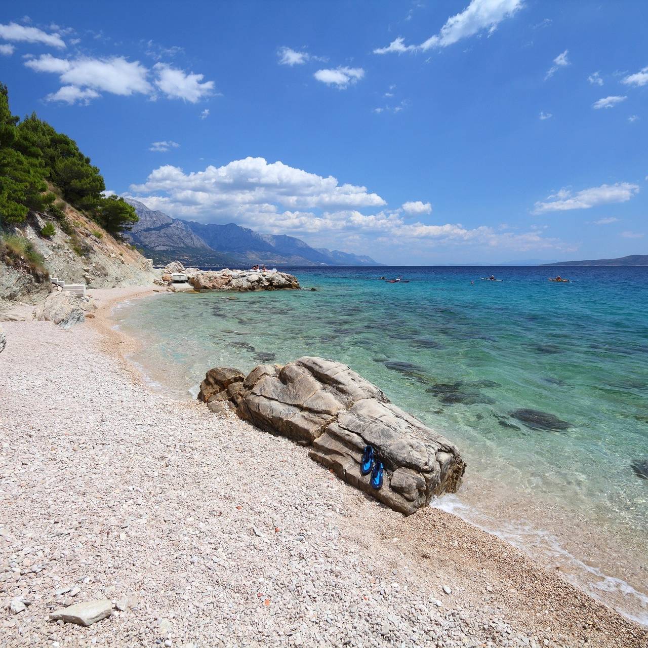 Ganze Wohnung, Ferienwohnung in Drašnice mit Meerblick, Balkon, Klimaanlage, W-Lan (3586-2) in Drašnice, Makarska Riviera