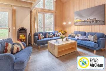 Ferienhaus für 6 Personen, mit Sauna und Balkon, mit Haustier in Mönchgut-Granitz