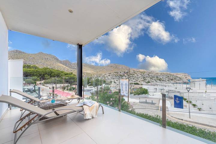 Ferienwohnung für 4 Personen, mit Meerblick und Pool sowie Terrasse - 1