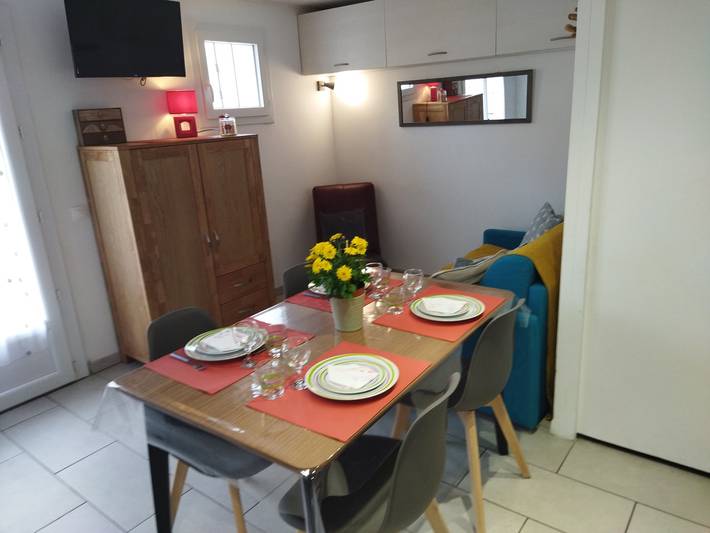 Ferienhaus für 4 Personen mit Terrasse in Le Barcarès, Côte d'Améthyste