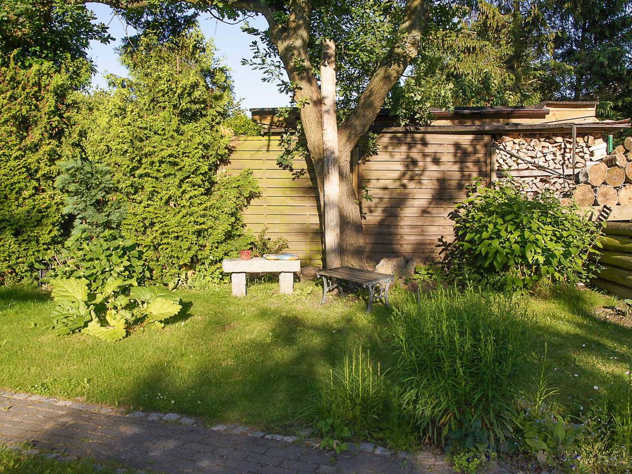 Ganze Ferienwohnung, Stralsund, Fewo Malcher - Stralsund - Fewo mit Terrasse in Langendorf (Lüssow), Lüssow