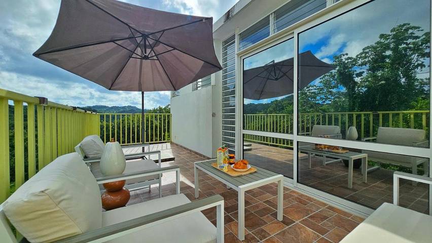 Villa pour 6 personnes, avec vue et terrasse