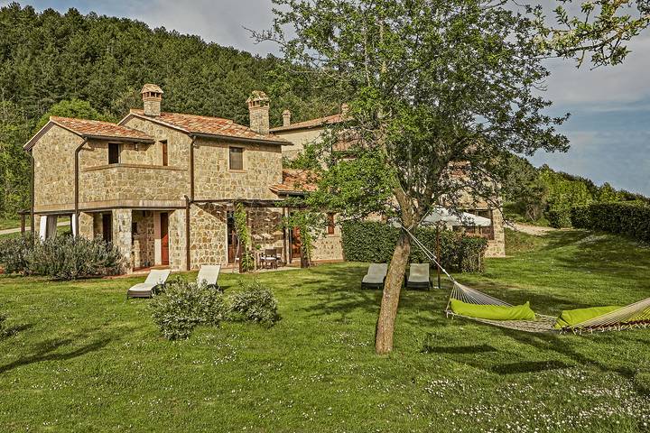 Ferienhaus für 4 Personen, mit Ausblick und Garten, mit Haustier in der Toskana - 2