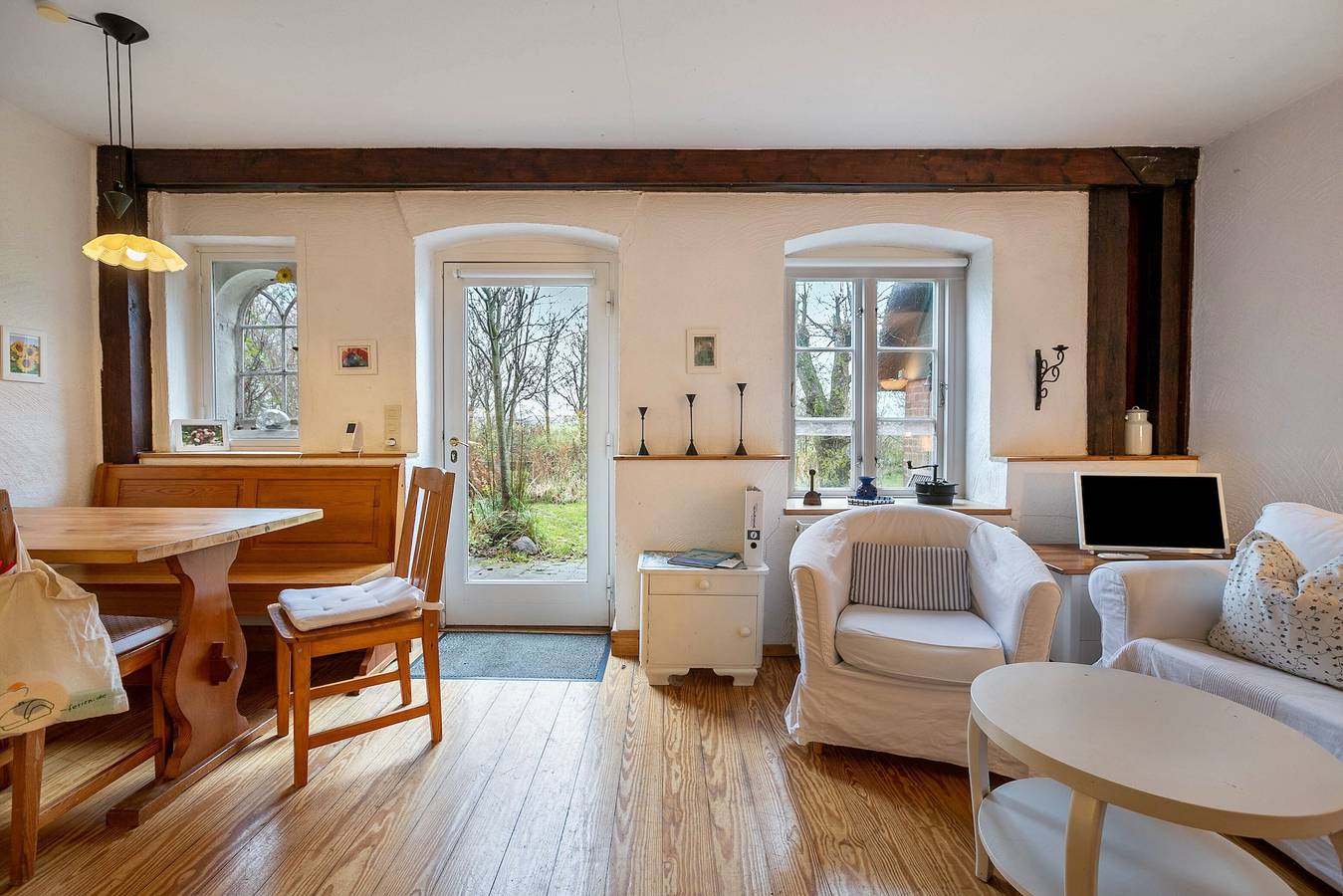 Ganze Wohnung, Ferienwohnung 3" mit Gemeinschaftsgarten, Terasse und Wlan in Rodenäs, Nordfriesland