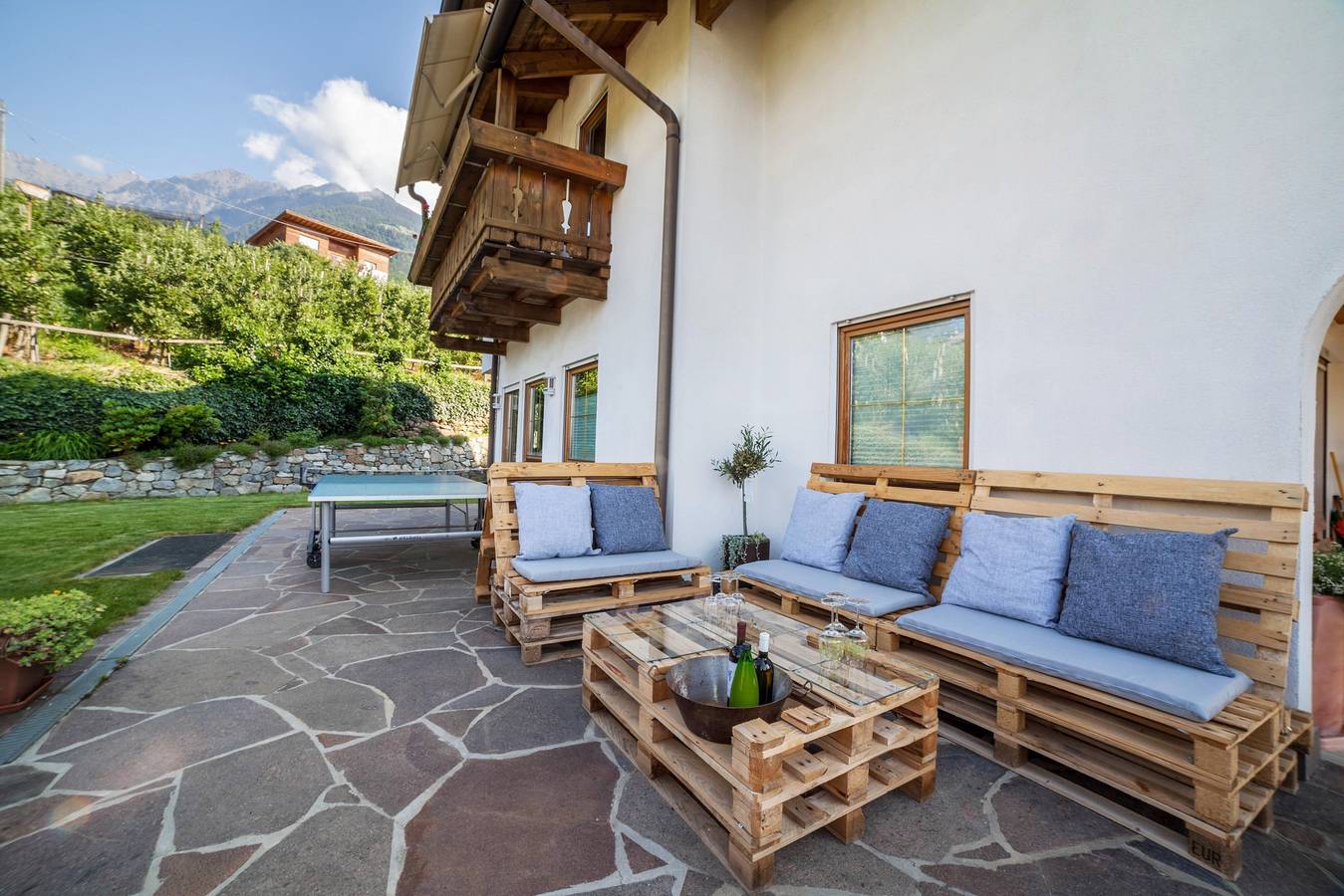 Ganze Wohnung, Ferienwohnung "Langeshof - Löwenzahn" mit Bergblick, Garten und Wlan in Kuens, Passeiertal