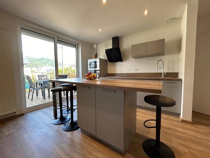 Appartement de vacances pour 6 personnes, avec terrasse et vue