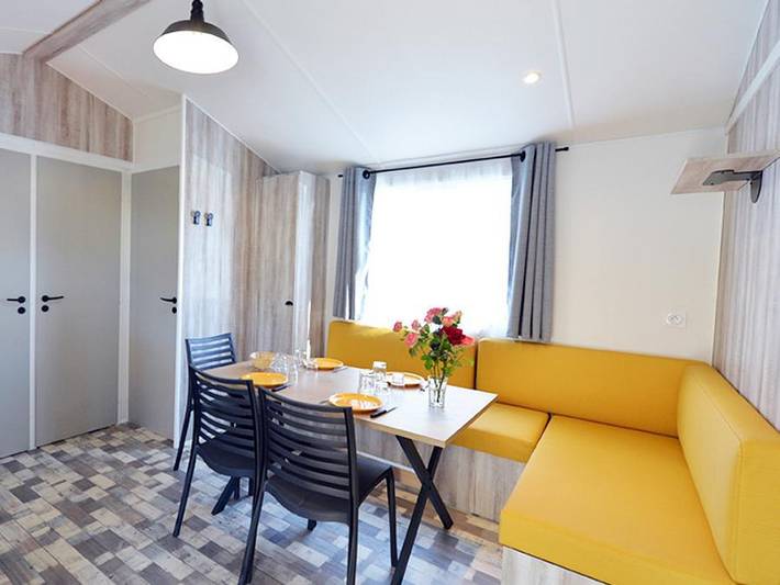 Mobil home pour 4 personnes, avec bassin pour enfant à Roquefort-les-Pins - 3