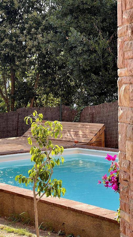 Appartement de vacances pour 2 personnes, avec piscine et terrasse ainsi que jardin et vue - 1