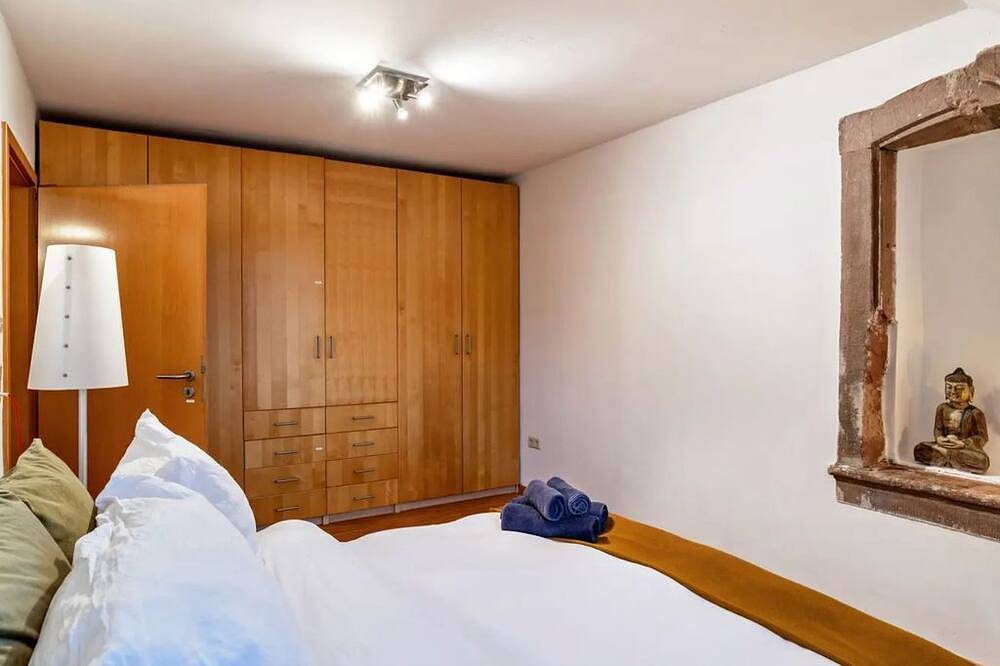 Ganze Wohnung, Gutshof Kaiserbacher Mühle - Appartement/Fewo, Dusche und Badewanne, 4 oder meh in Klingenmünster, Trifelsland